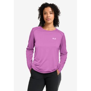 Jack Wolfskin Prelight Suncool lang�rmet dame T-shirt