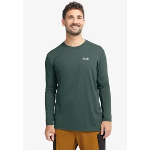 Jack Wolfskin Prelight Suncool lang�rmet herre T-shirt