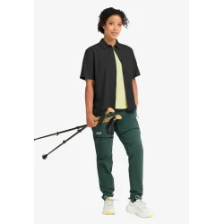 Jack Wolfskin Sierra Canyon dameskjorte, korte �rmer