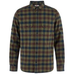 Fj�llr�ven Skog Relaxed herreskjorte bomuldsflannel