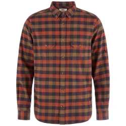 Fj�llr�ven Skog Relaxed herreskjorte bomuldsflannel