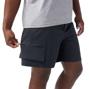 Outlet - Smartwool Merino Hike herreshorts sort str L