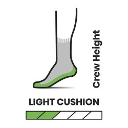 Smartwool vandresokker - Hike Light Cushion Crew unisex
