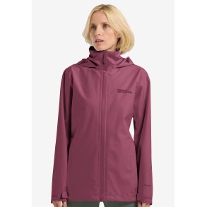 Jack Wolfskin Trailtime  2L dame regnjakke | Str. 3XL