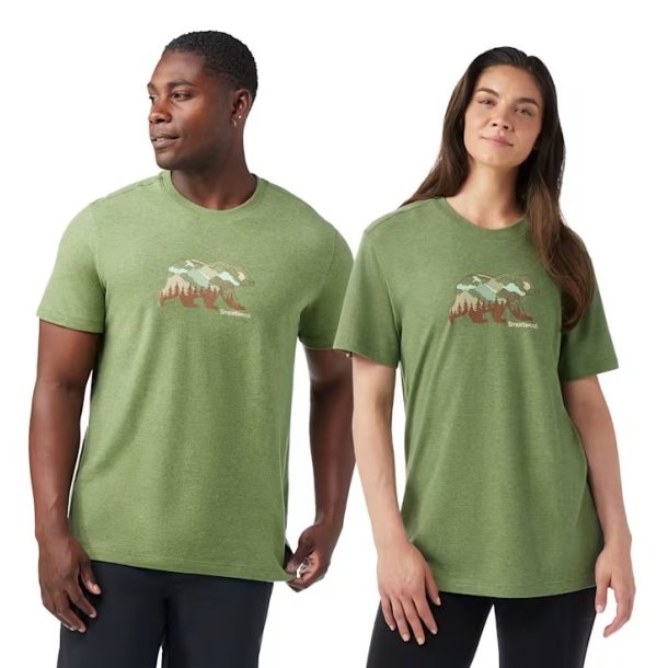 Smartwool T-shirt med bjrn, unisex