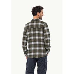 Jack Wolfskin Wanderweg flannel herreskjorte